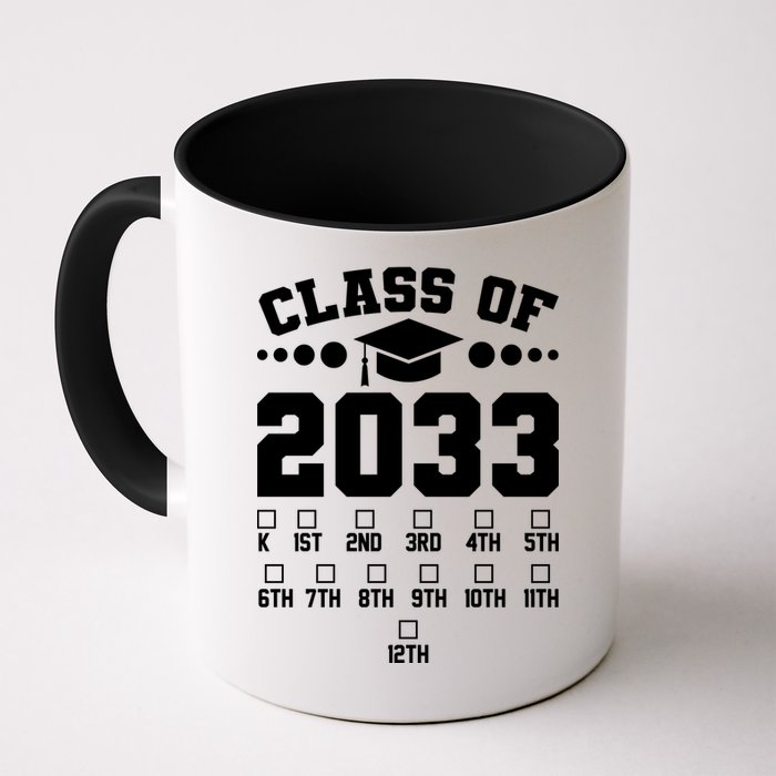 Future Class Of 2033 Check Mark Chart Mug