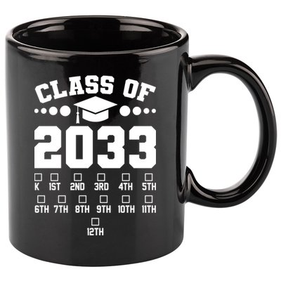 Future Class Of 2033 Check Mark Chart 11oz C Handle Ceramic Mug