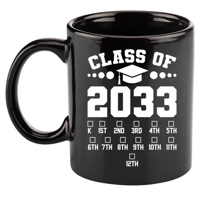 Future Class Of 2033 Check Mark Chart 11oz C Handle Ceramic Mug