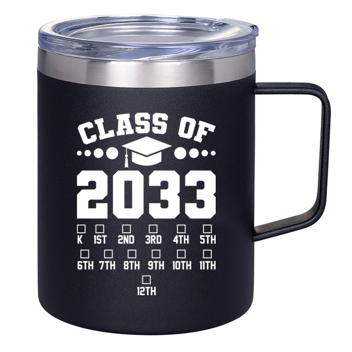 Future Class Of 2033 Check Mark Chart 12oz Stainless Steel Coffee Mug