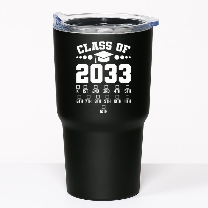 Future Class Of 2033 Check Mark Chart Tumbler