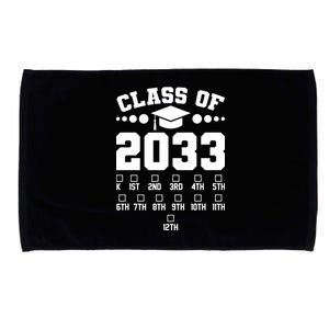 Future Class Of 2033 Check Mark Chart Microfiber Hand Towel