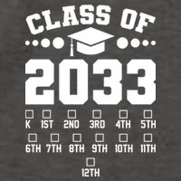 Future Class Of 2033 Check Mark Chart Vector Backpack