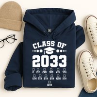 Future Class Of 2033 Check Mark Chart Hoodie