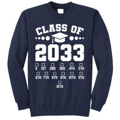 Future Class Of 2033 Check Mark Chart Sweatshirt