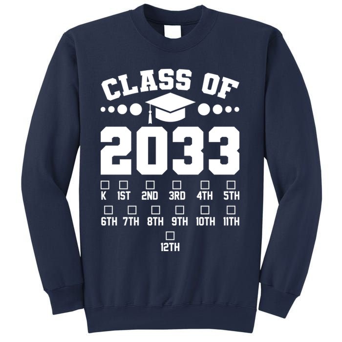 Future Class Of 2033 Check Mark Chart Sweatshirt