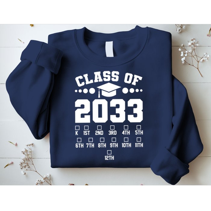 Future Class Of 2033 Check Mark Chart Sweatshirt