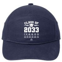 Future Class Of 2033 Check Mark Chart 7-Panel Snapback Hat