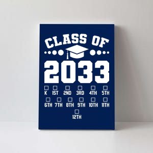 Future Class Of 2033 Check Mark Chart Canvas