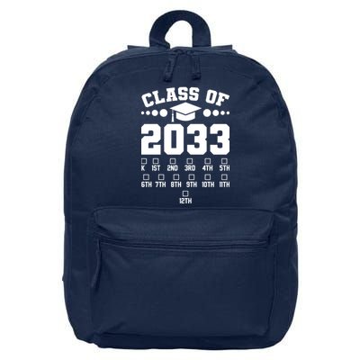 Future Class Of 2033 Check Mark Chart 16 in Basic Backpack