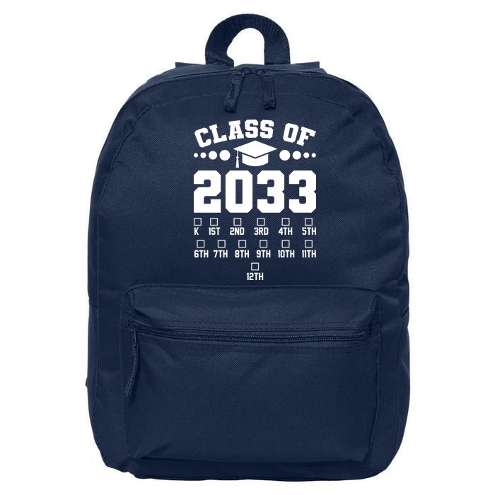 Future Class Of 2033 Check Mark Chart 16 in Basic Backpack