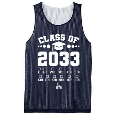 Future Class Of 2033 Check Mark Chart Mesh Reversible Basketball Jersey Tank
