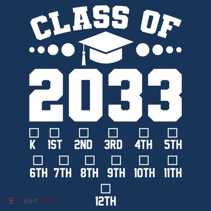 Future Class Of 2033 Check Mark Chart Poster