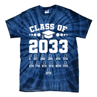 Future Class Of 2033 Check Mark Chart Tie-Dye T-Shirt