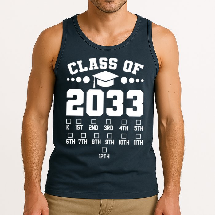 Future Class Of 2033 Check Mark Chart Tank Top
