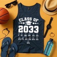 Future Class Of 2033 Check Mark Chart Tank Top