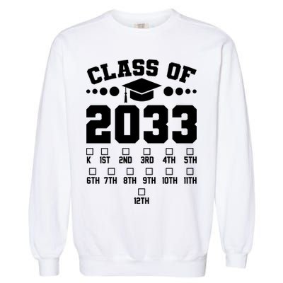 Future Class Of 2033 Check Mark Chart Garment-Dyed Sweatshirt