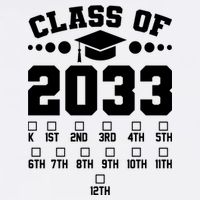 Future Class Of 2033 Check Mark Chart Garment-Dyed Sweatshirt