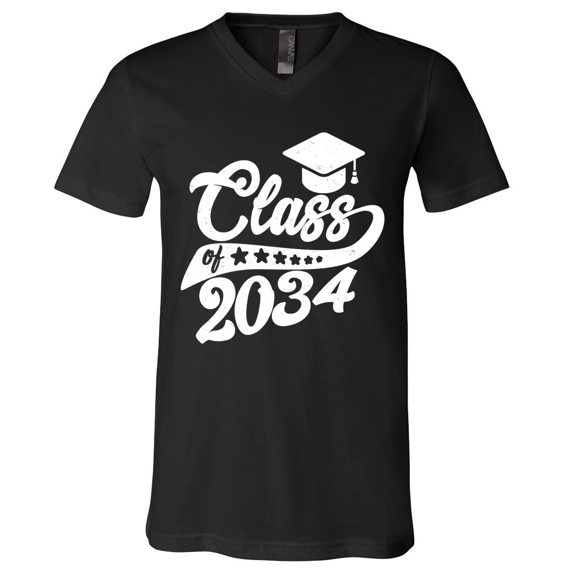Future Class of 2034 Kindergarten Class V-Neck T-Shirt