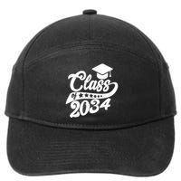Future Class of 2034 Kindergarten Class 7-Panel Snapback Hat