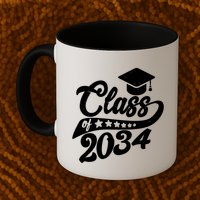 Future Class of 2034 Kindergarten Class Mug