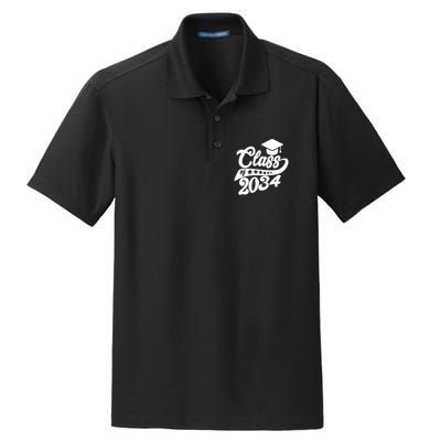 Future Class of 2034 Kindergarten Class Dry Zone Grid Polo