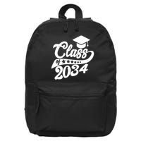 Future Class of 2034 Kindergarten Class 16 in Basic Backpack