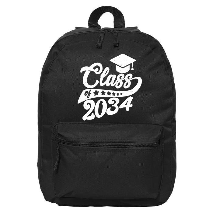 Future Class of 2034 Kindergarten Class 16 in Basic Backpack
