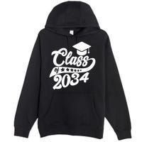 Future Class of 2034 Kindergarten Class Premium Pullover Hoodie