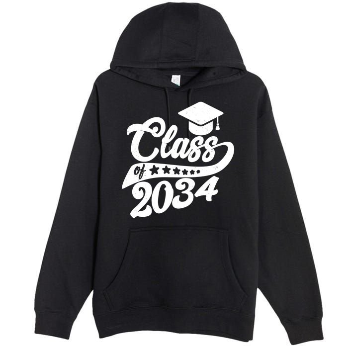Future Class of 2034 Kindergarten Class Premium Pullover Hoodie