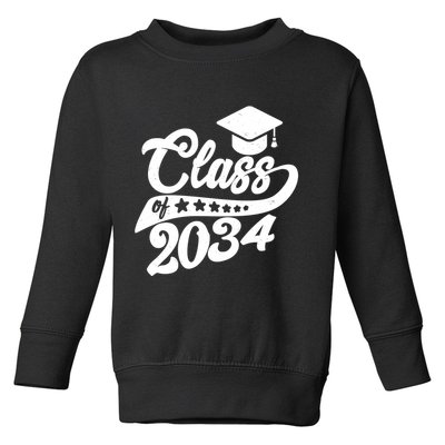 Future Class of 2034 Kindergarten Class Toddler Sweatshirt