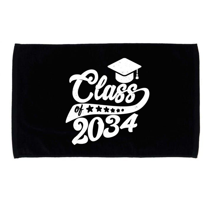 Future Class of 2034 Kindergarten Class Microfiber Hand Towel