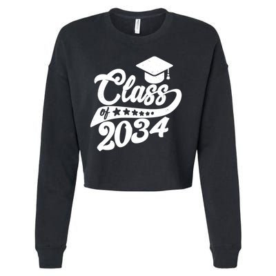 Future Class of 2034 Kindergarten Class Cropped Pullover Crew