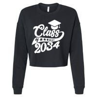 Future Class of 2034 Kindergarten Class Cropped Pullover Crew