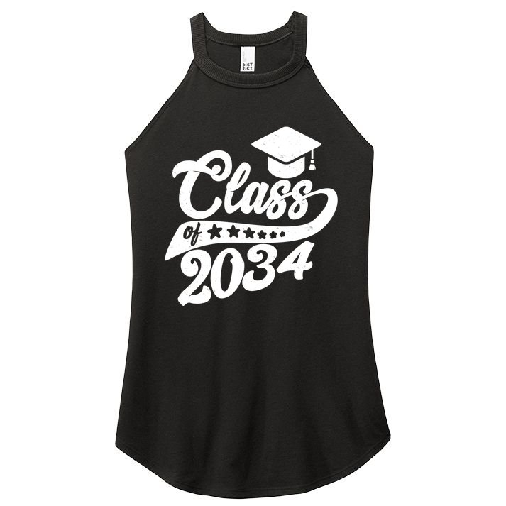 Future Class of 2034 Kindergarten Class Women's Perfect Tri Rocker Tank