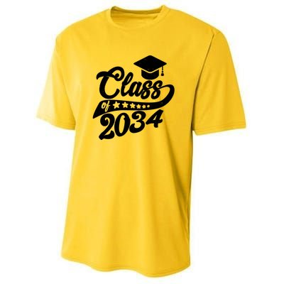 Future Class of 2034 Kindergarten Class Youth Performance Sprint T-Shirt