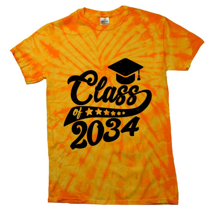 Future Class of 2034 Kindergarten Class Tie-Dye T-Shirt