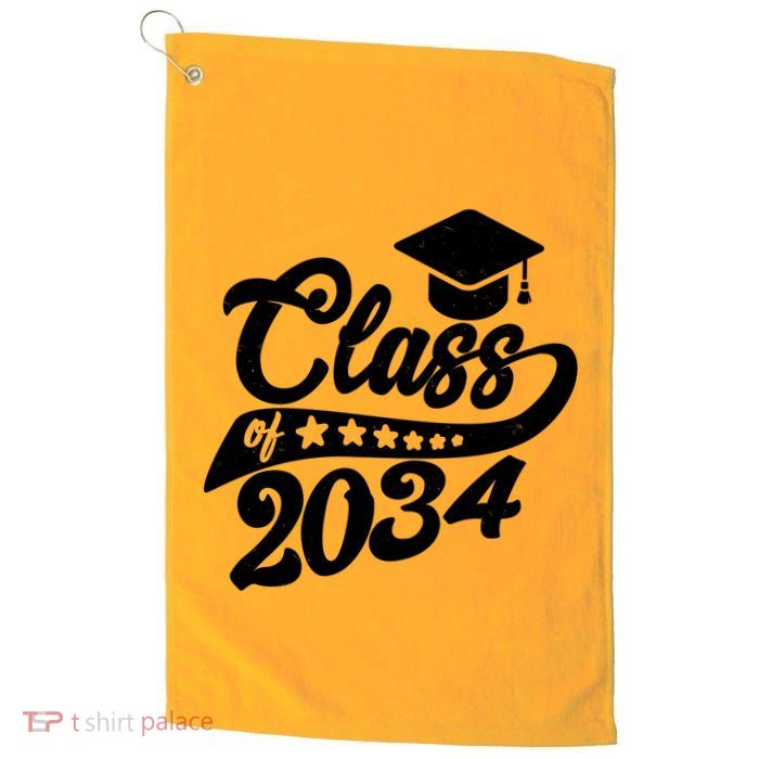 Future Class of 2034 Kindergarten Class Golf Towel