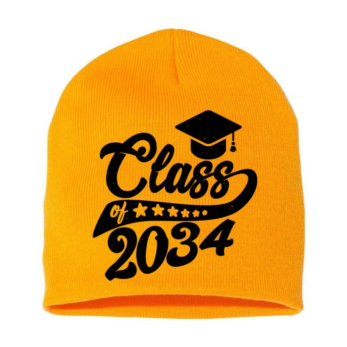 Future Class of 2034 Kindergarten Class Short Acrylic Beanie