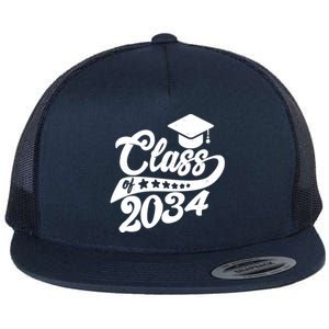 Future Class of 2034 Kindergarten Class Flat Bill Trucker Hat