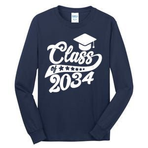 Future Class of 2034 Kindergarten Class Tall Long Sleeve T-Shirt