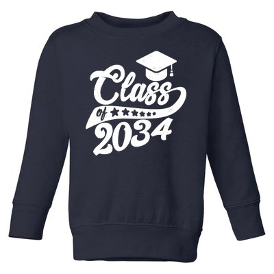 Future Class of 2034 Kindergarten Class Toddler Sweatshirt