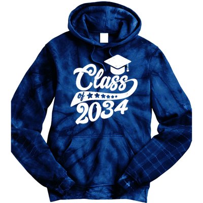 Future Class of 2034 Kindergarten Class Tie Dye Hoodie