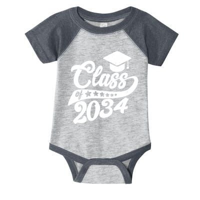 Future Class of 2034 Kindergarten Class Infant Baby Jersey Bodysuit