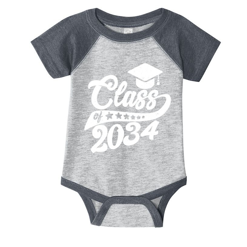Future Class of 2034 Kindergarten Class Infant Baby Jersey Bodysuit