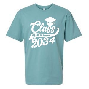 Future Class of 2034 Kindergarten Class Sueded Cloud Jersey T-Shirt