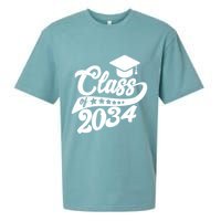 Future Class of 2034 Kindergarten Class Sueded Cloud Jersey T-Shirt