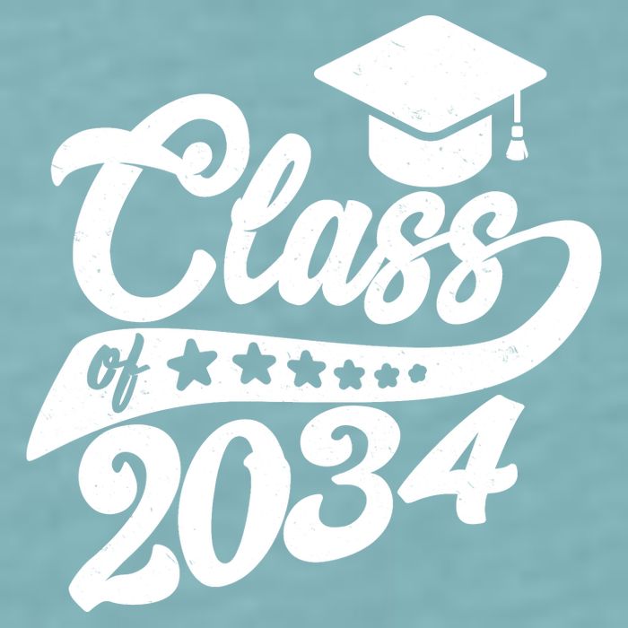 Future Class of 2034 Kindergarten Class Sueded Cloud Jersey T-Shirt