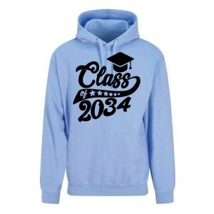 Future Class of 2034 Kindergarten Class Unisex Surf Hoodie