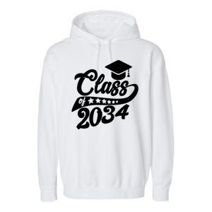 Future Class of 2034 Kindergarten Class Garment-Dyed Fleece Hoodie